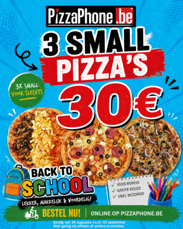 Back to school small Deal